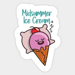 Midsummer Ice cream Sticker